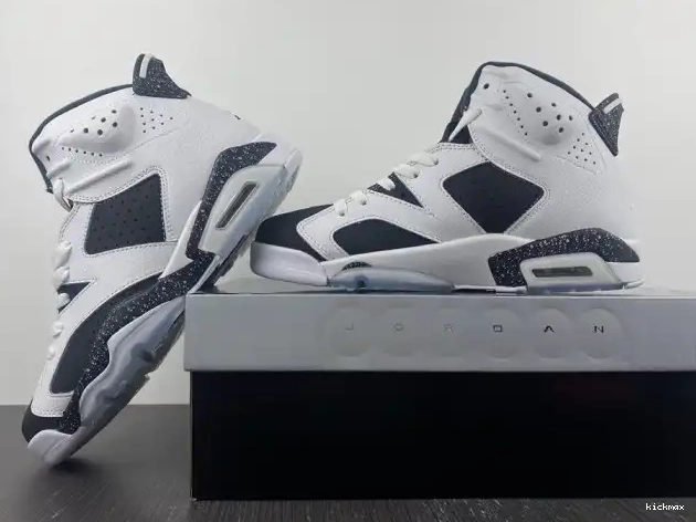 Rep MAX Jordan 6 Retro Oreo 384664-101 0326